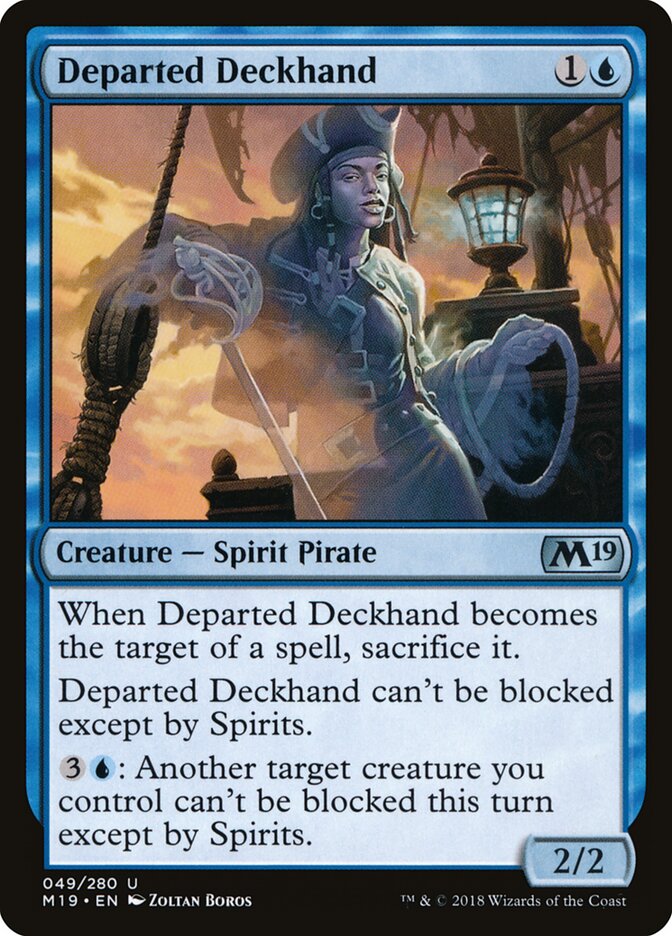 Departed Deckhand - carta Magic The Gathering