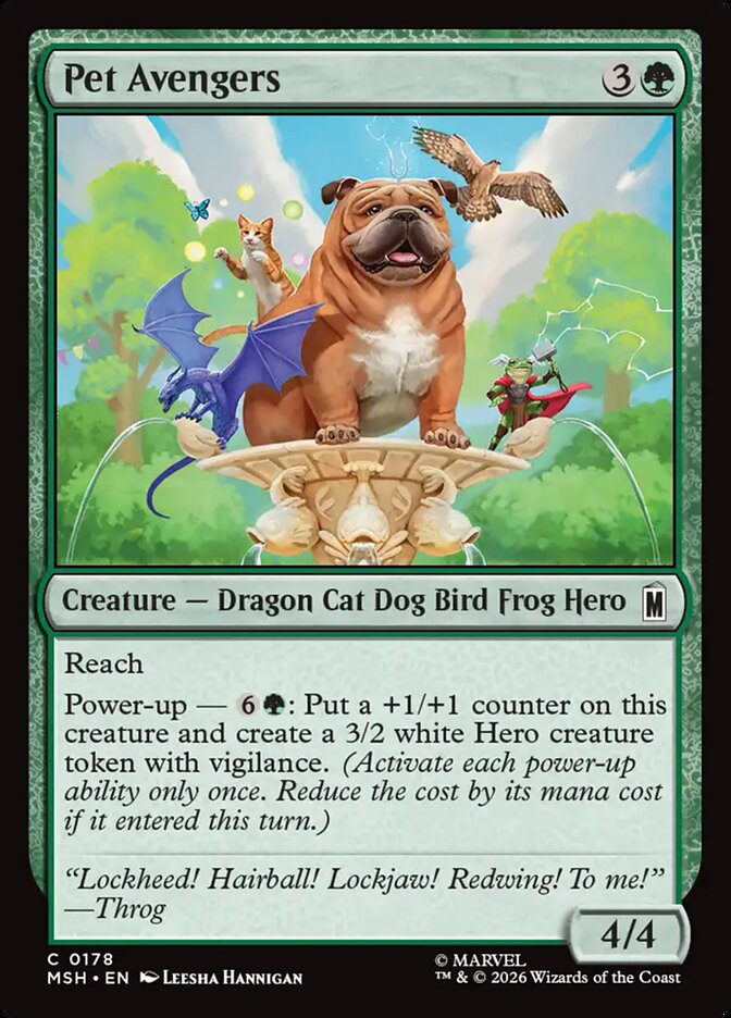 Pet Avengers - carta Magic The Gathering