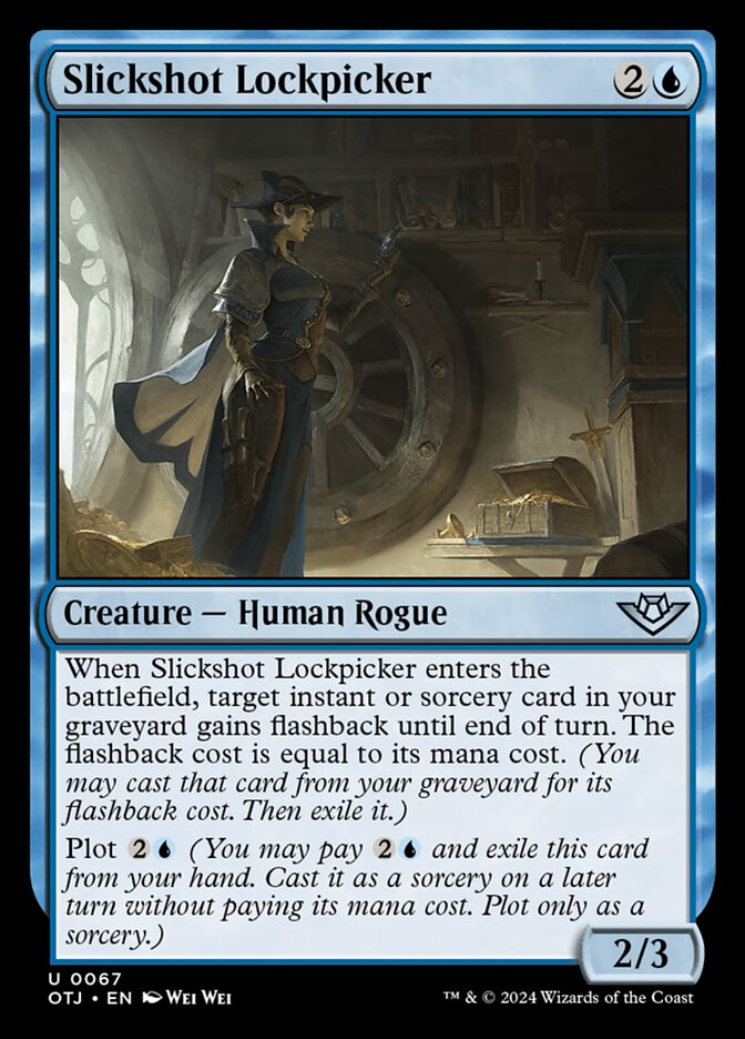 Slickshot Lockpicker - carta Magic The Gathering
