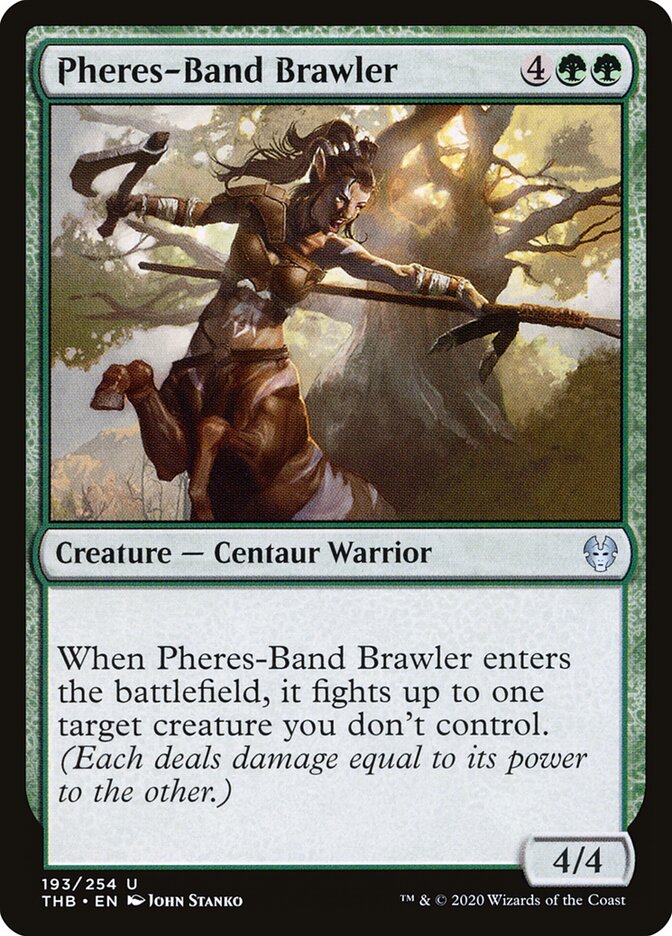 Pheres-Band Brawler - carta Magic The Gathering