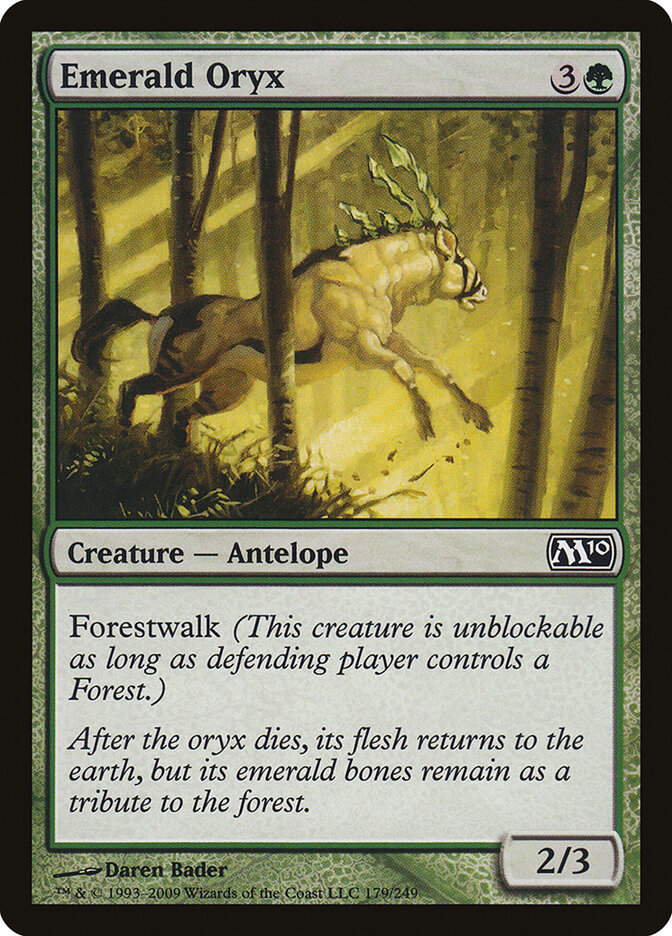 Emerald Oryx - carta Magic The Gathering