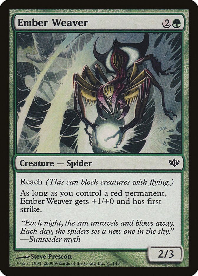 Ember Weaver - carta Magic The Gathering