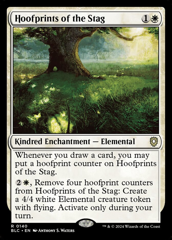 Hoofprints of the Stag - carta Magic The Gathering