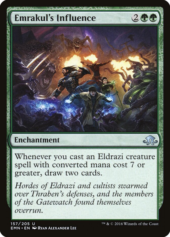 Emrakul's Influence - carta Magic The Gathering