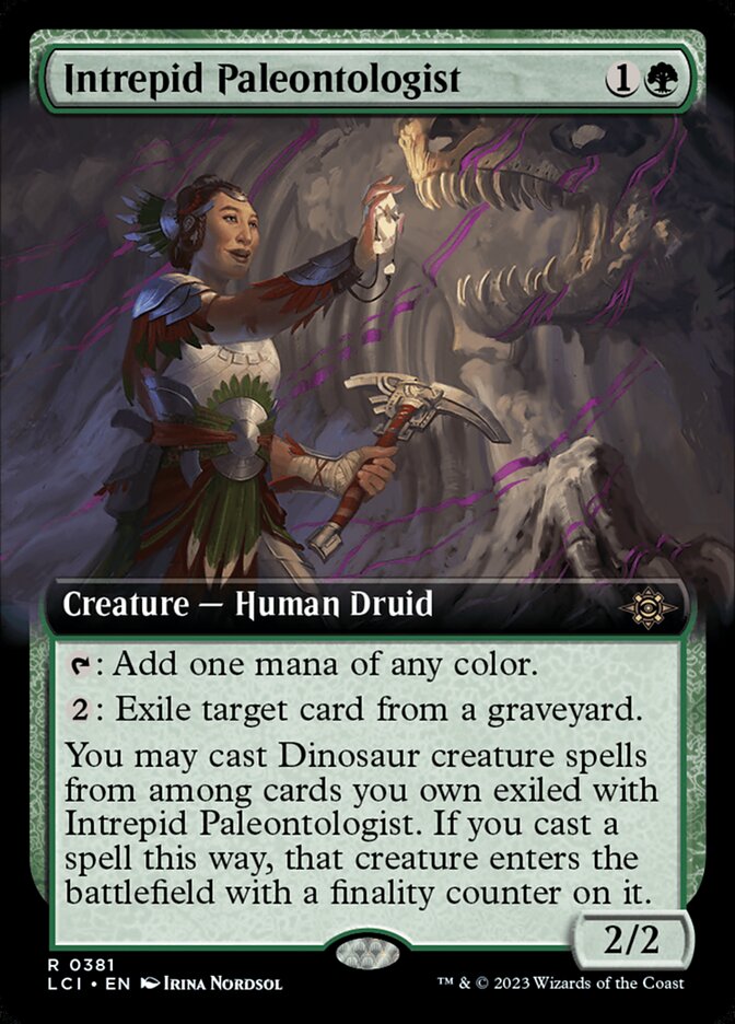 Intrepid Paleontologist - carta Magic The Gathering
