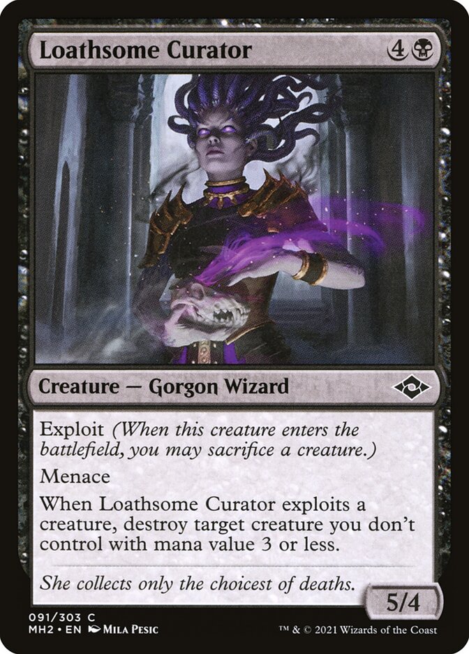 Loathsome Curator - carta Magic The Gathering