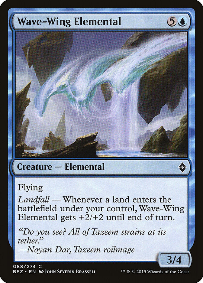 Wave-Wing Elemental - carta Magic The Gathering