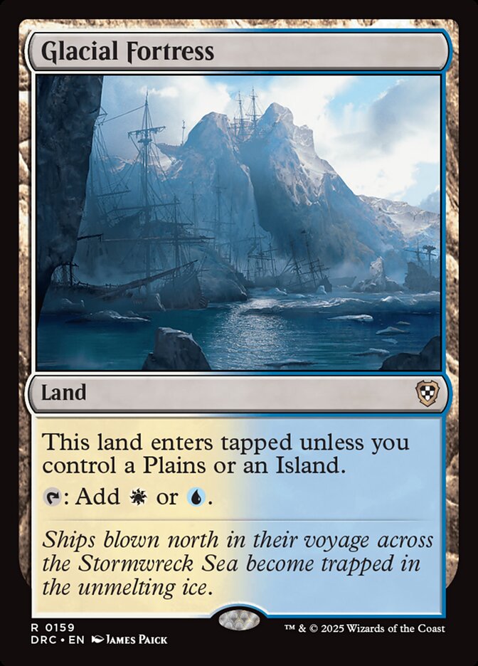 Glacial Fortress - carta Magic The Gathering