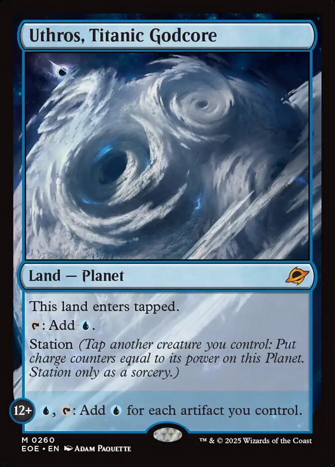 Uthros, Titanic Godcore - carta Magic The Gathering