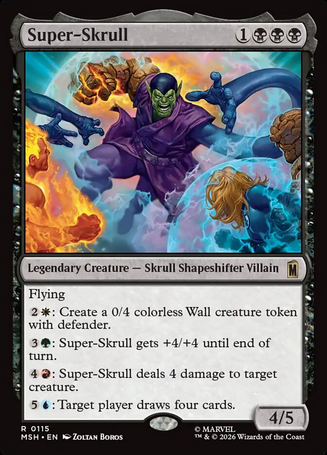 Super-Skrull - carta Magic The Gathering