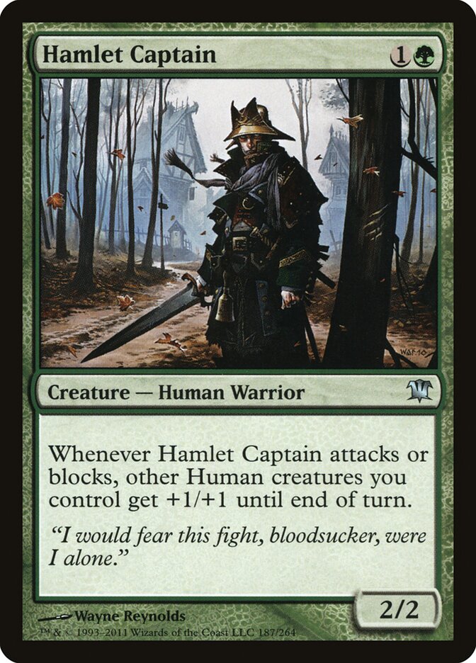 Hamlet Captain - carta Magic The Gathering