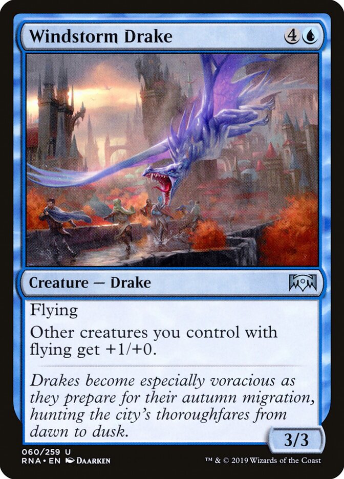 Windstorm Drake - carta Magic The Gathering