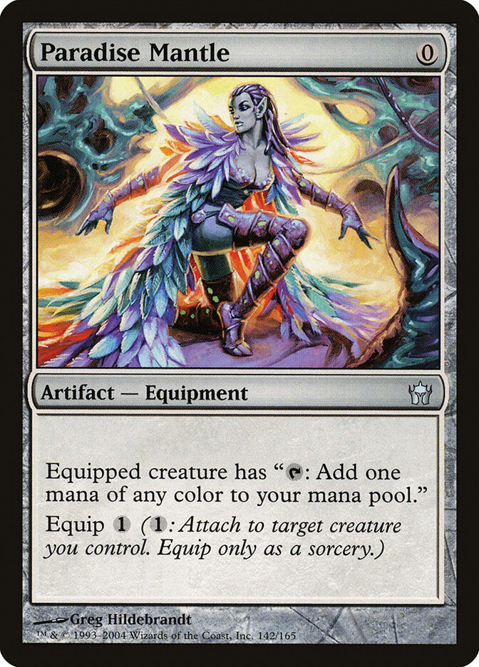 Paradise Mantle - carta Magic The Gathering