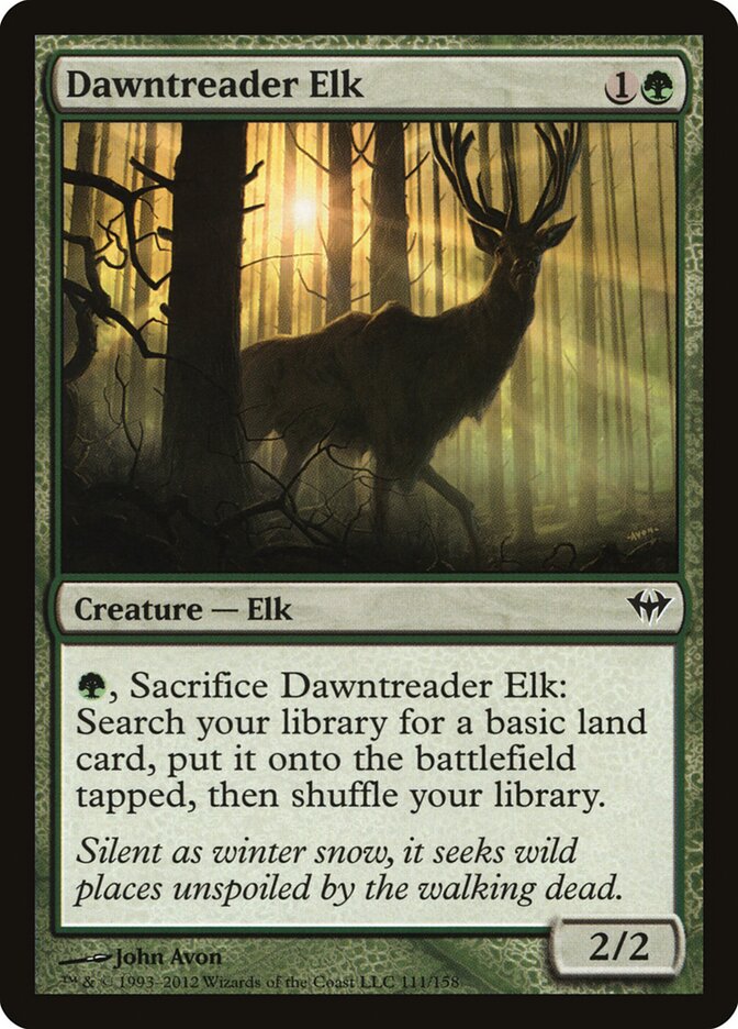Dawntreader Elk - carta Magic The Gathering
