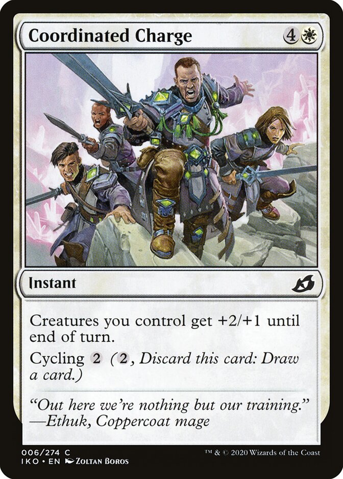 Coordinated Charge - carta Magic The Gathering