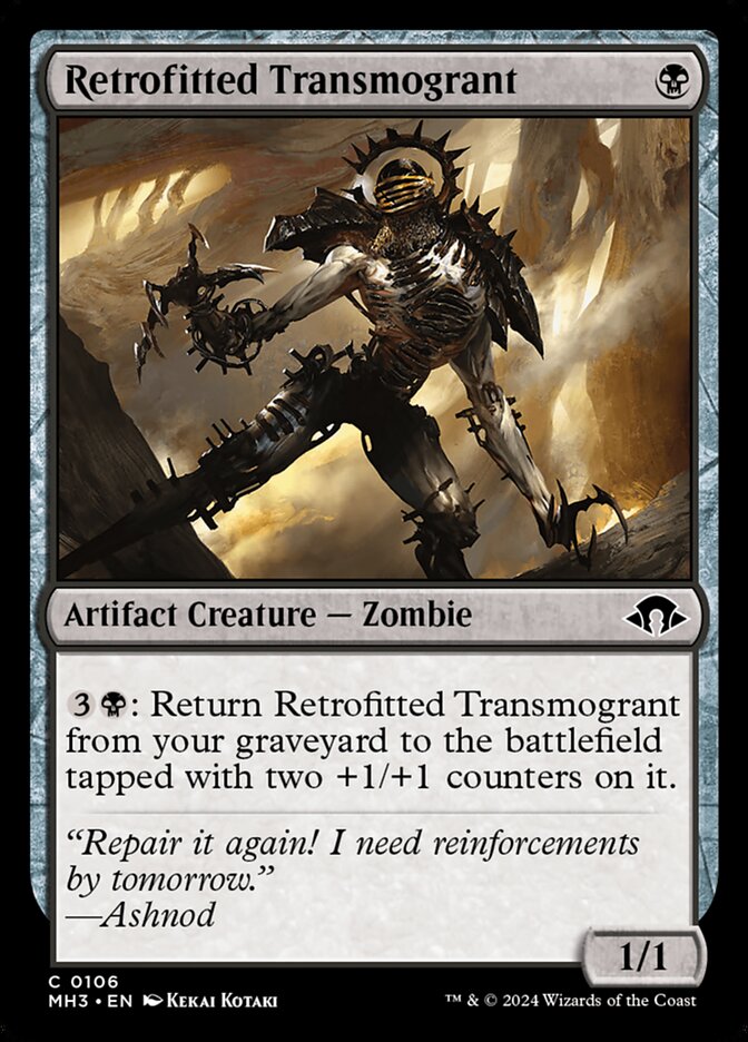 Retrofitted Transmogrant - carta Magic The Gathering