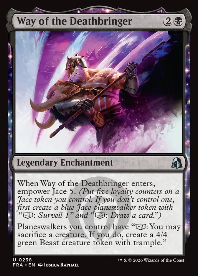 Way of the Deathbringer - carta Magic The Gathering