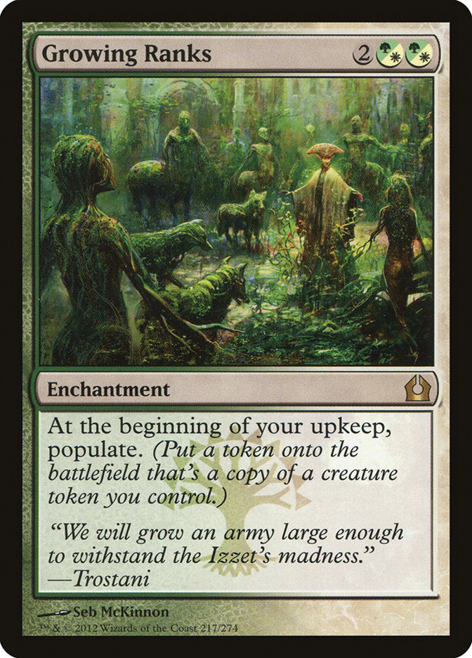 Growing Ranks - carta Magic The Gathering