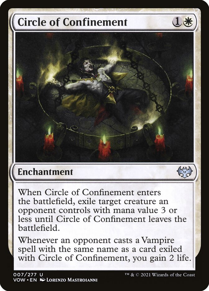 Circle of Confinement - VOW-007-NF-STD