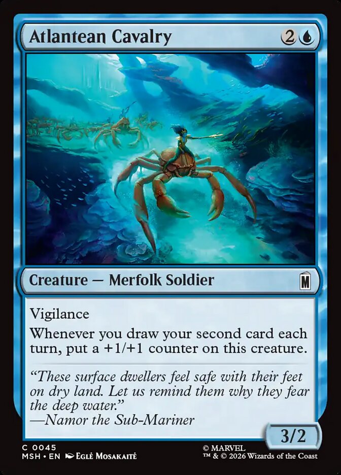 Atlantean Cavalry - carta Magic The Gathering