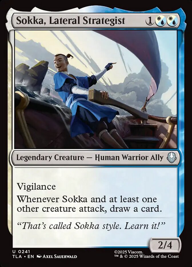 Sokka, Lateral Strategist - carta Magic The Gathering