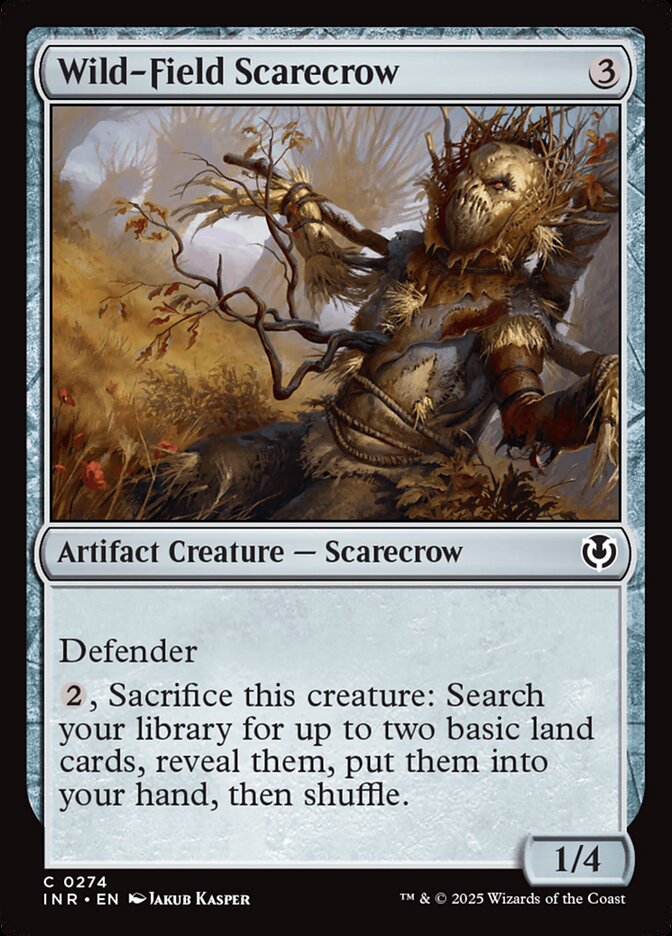 Wild-Field Scarecrow - INR-274-NF-STD