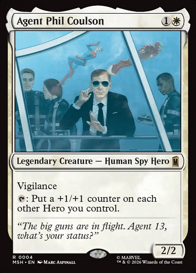 Agent Phil Coulson - carta Magic The Gathering