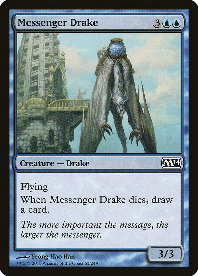 Messenger Drake - carta Magic The Gathering