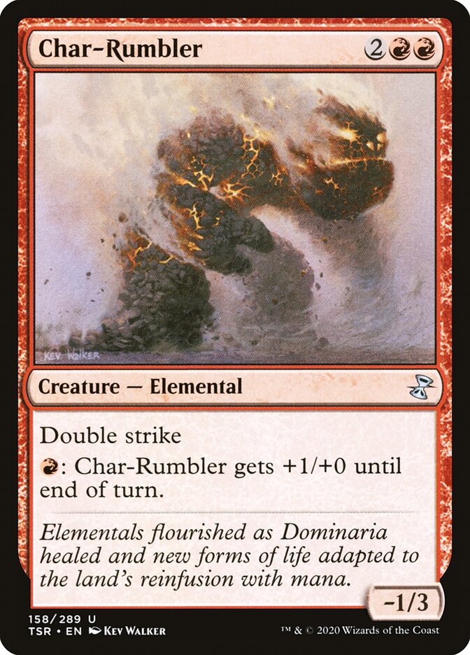 Char-Rumbler - carta Magic The Gathering