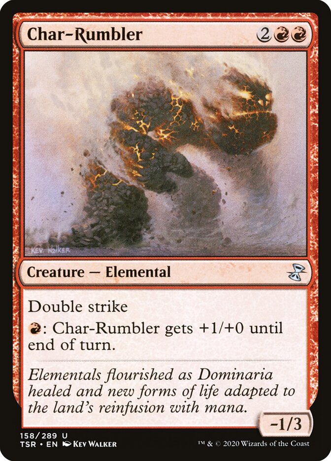 Char-Rumbler - carta Magic The Gathering