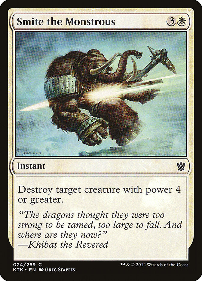 Smite the Monstrous - KTK-024-NF-STD