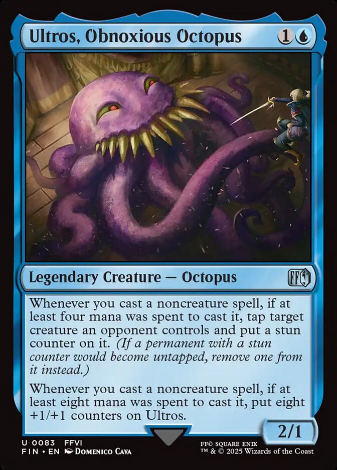 Ultros, Obnoxious Octopus - carta Magic The Gathering