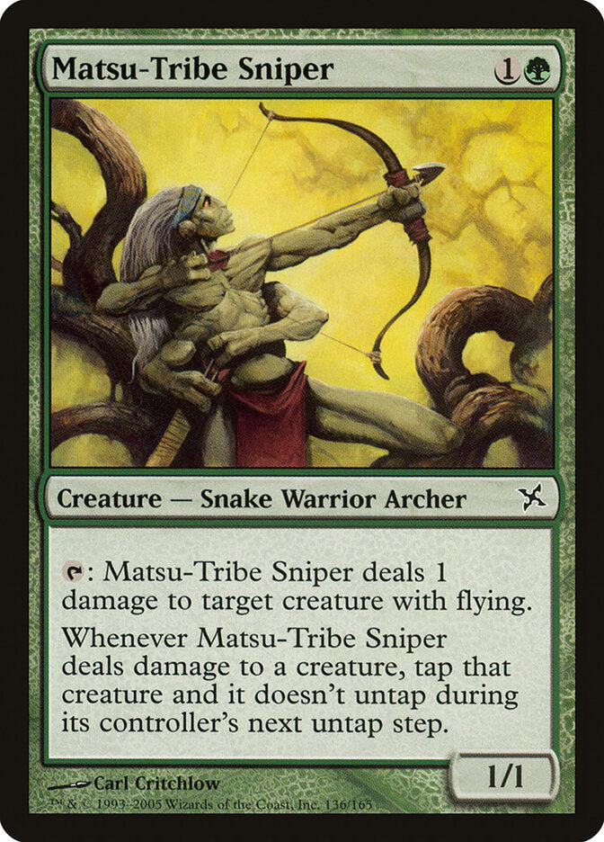 Matsu-Tribe Sniper - carta Magic The Gathering