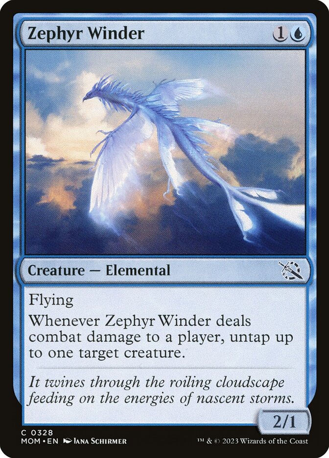 Zephyr Winder - carta Magic The Gathering