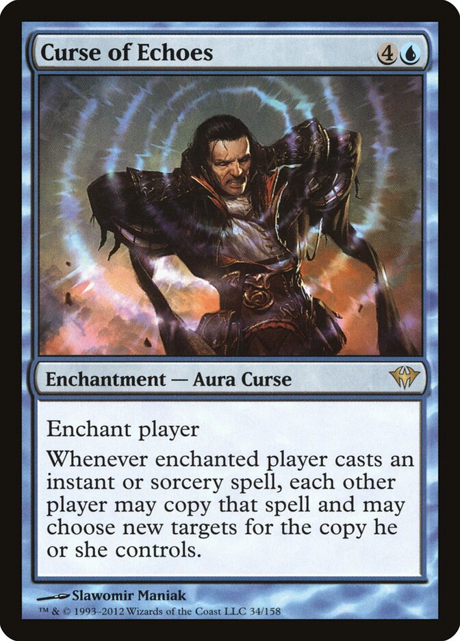 Curse of Echoes - carta Magic The Gathering