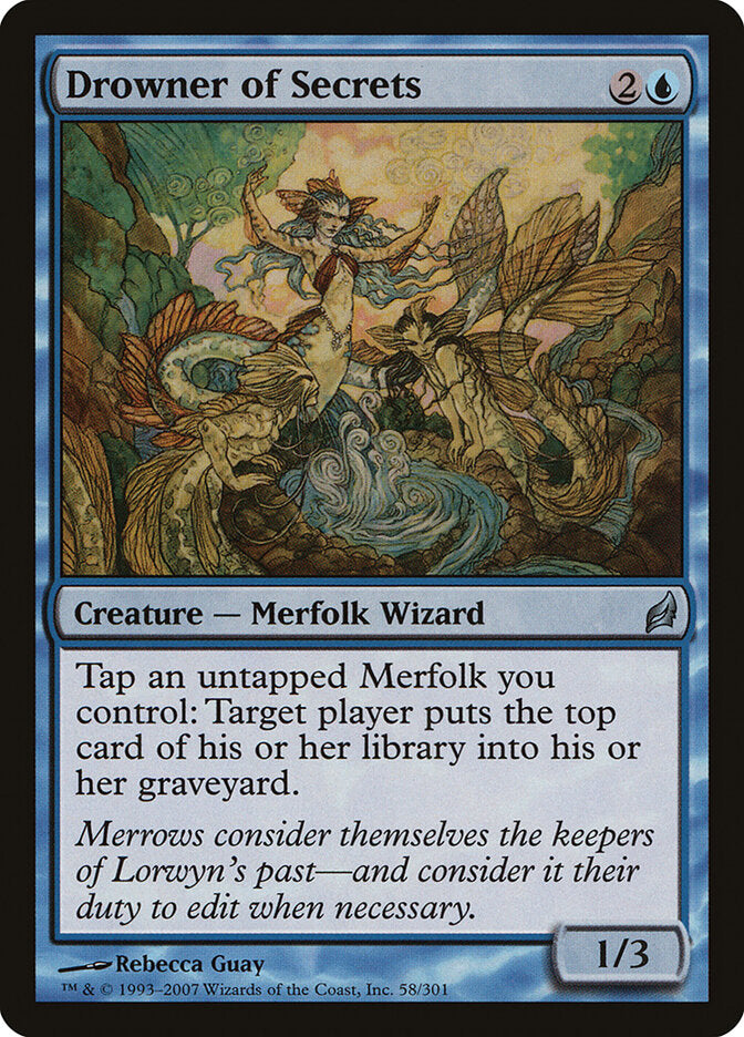 Drowner of Secrets - carta Magic The Gathering