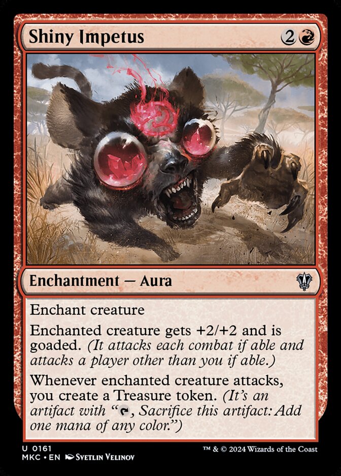 Shiny Impetus - carta Magic The Gathering