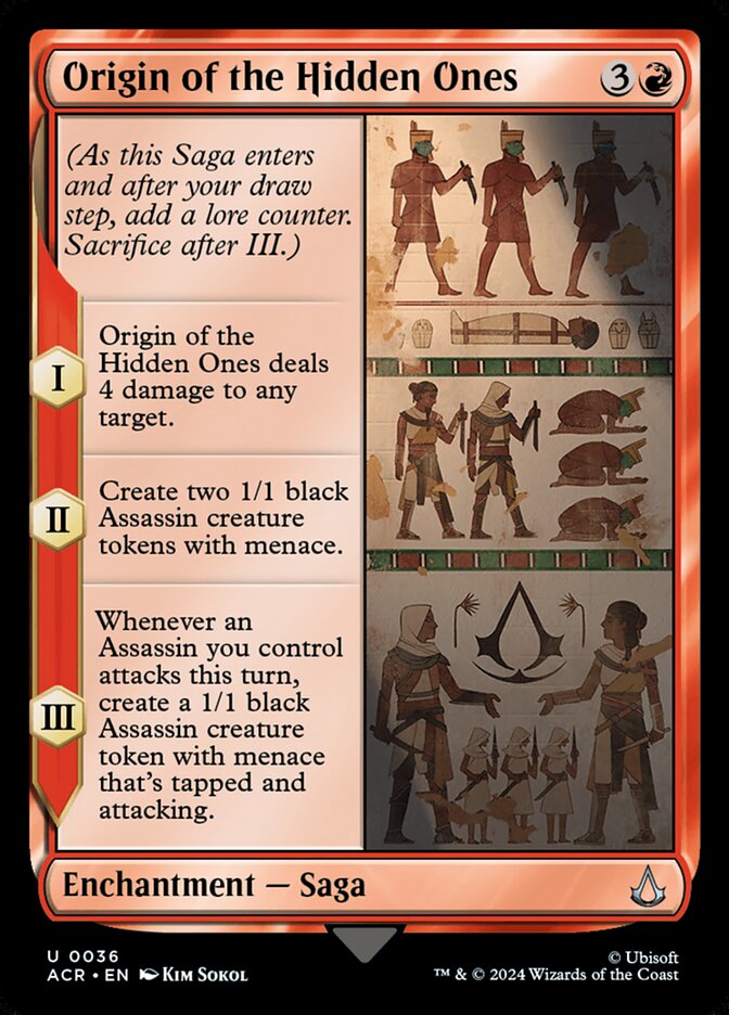 Origin of the Hidden Ones - carta Magic The Gathering