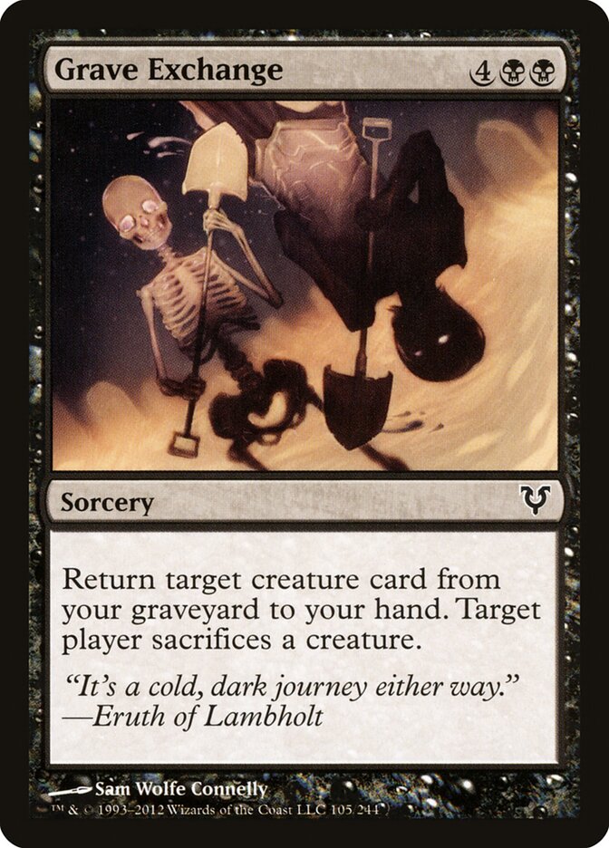 Grave Exchange - carta Magic The Gathering