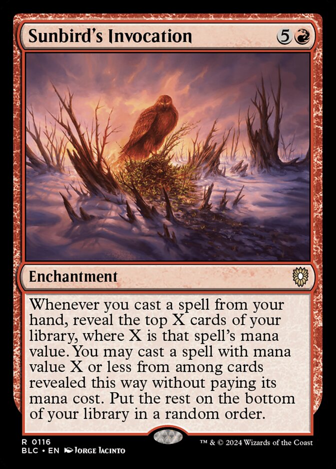 Sunbird's Invocation - carta Magic The Gathering