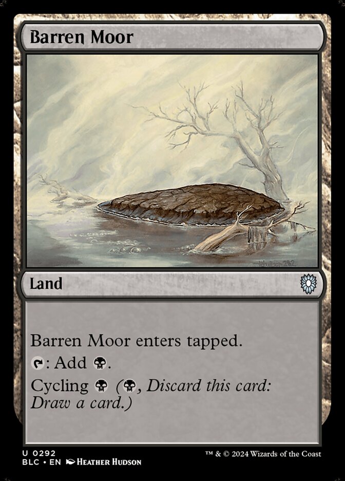 Barren Moor - carta Magic The Gathering