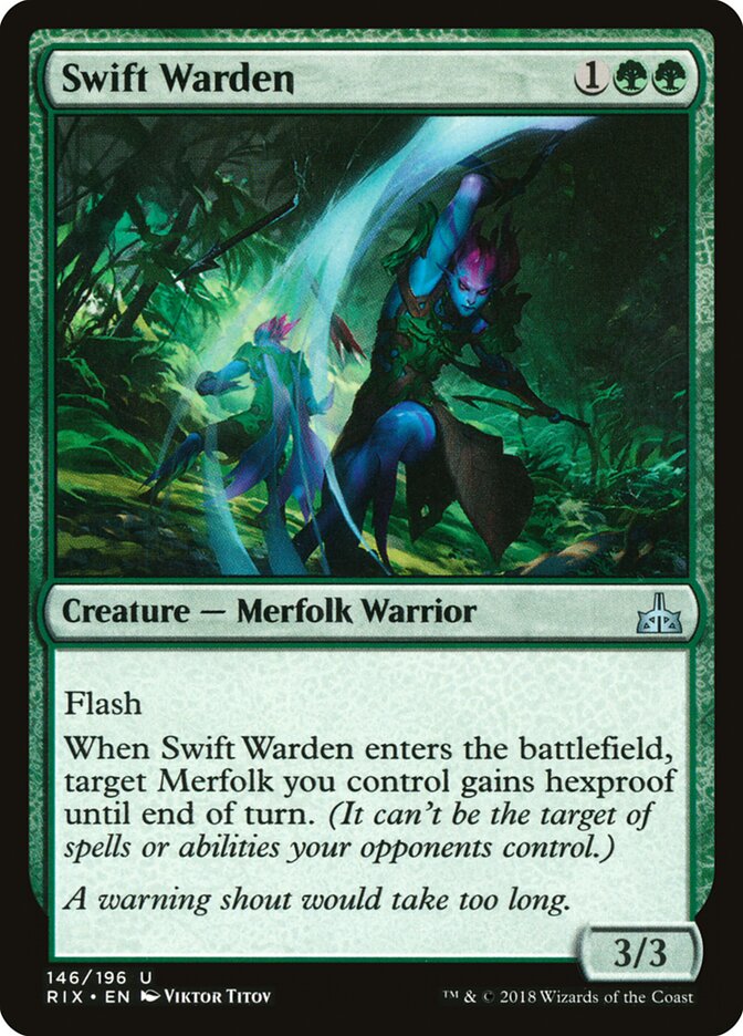 Swift Warden - carta Magic The Gathering