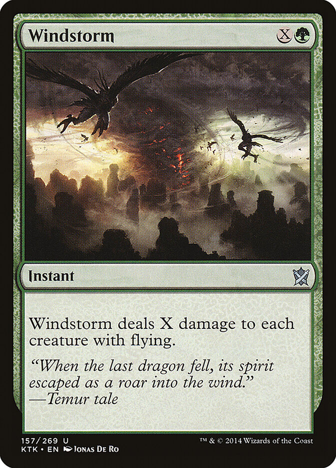 Windstorm - carta Magic The Gathering