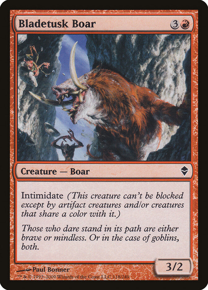 Bladetusk Boar - carta Magic The Gathering