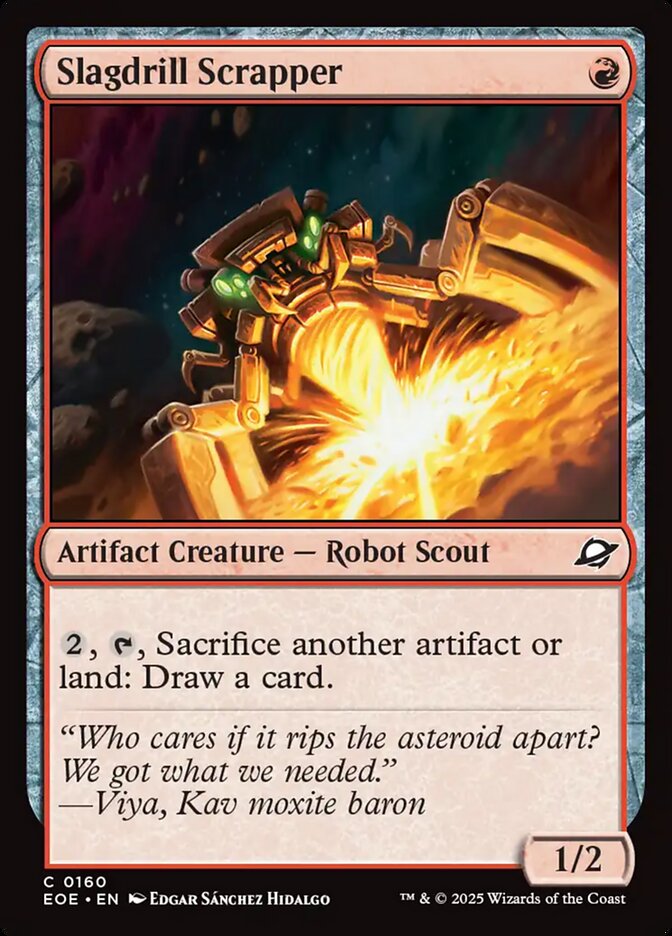 Slagdrill Scrapper - carta Magic The Gathering
