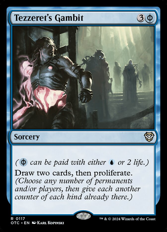 Tezzeret's Gambit - carta Magic The Gathering