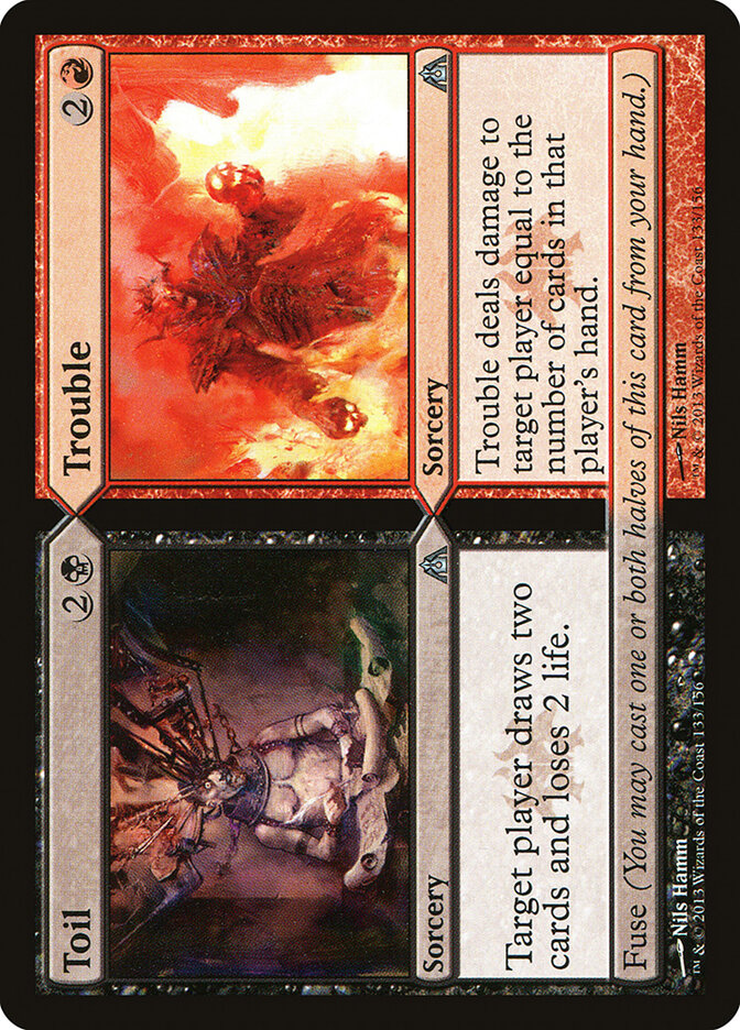 Toil // Trouble - carta Magic The Gathering