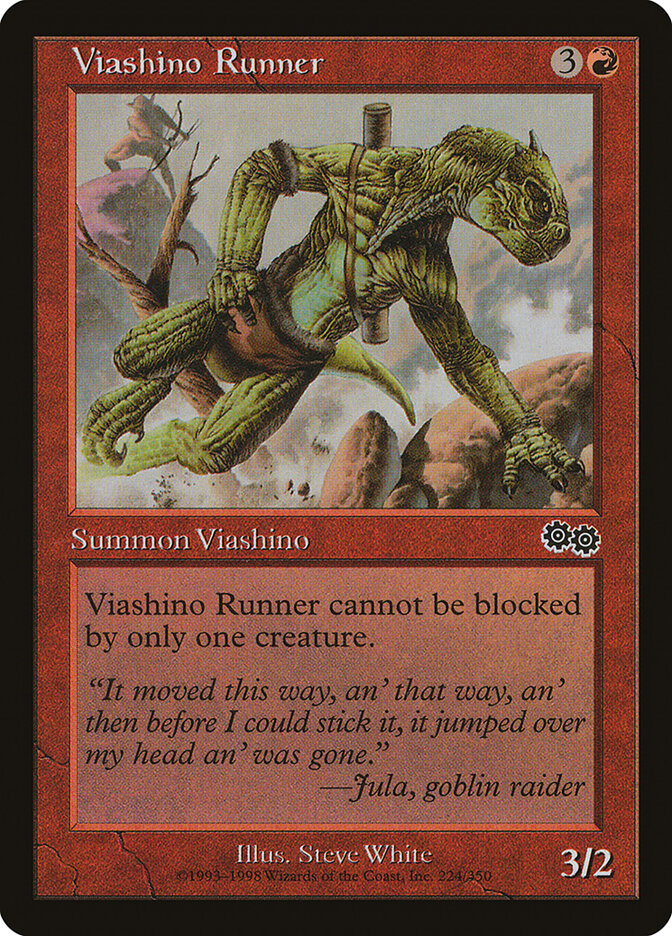 Viashino Runner - carta Magic The Gathering