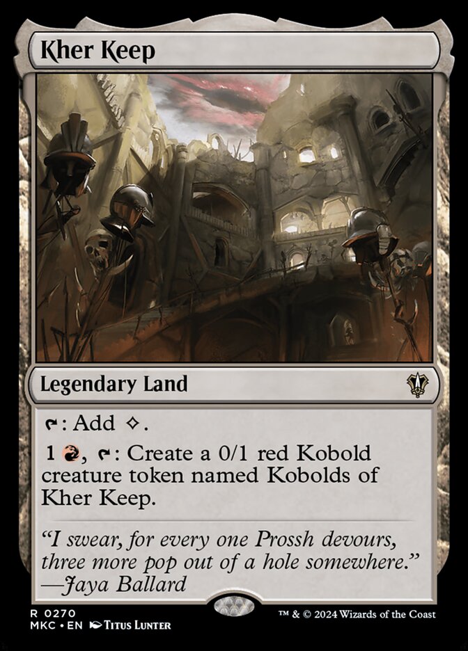 Kher Keep - carta Magic The Gathering
