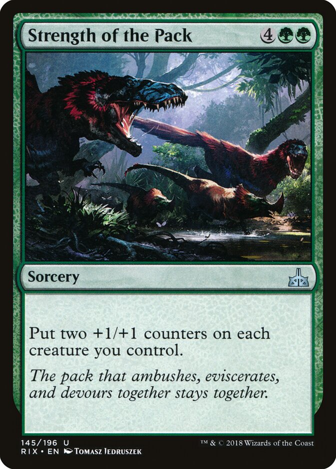 Strength of the Pack - carta Magic The Gathering